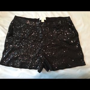 Authentic Michael Kors sequined shorts! Worn once